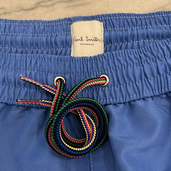 Paul Smith Blue Zebra Logo Swim Shorts - Picture 5 of 16